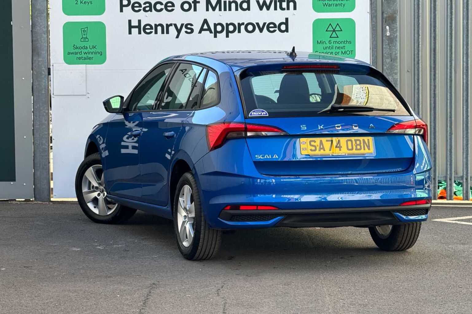 SKODA Scala 1.0 TSI (116ps) SE Auto/DSG Hatchback *LEZ Compliant*