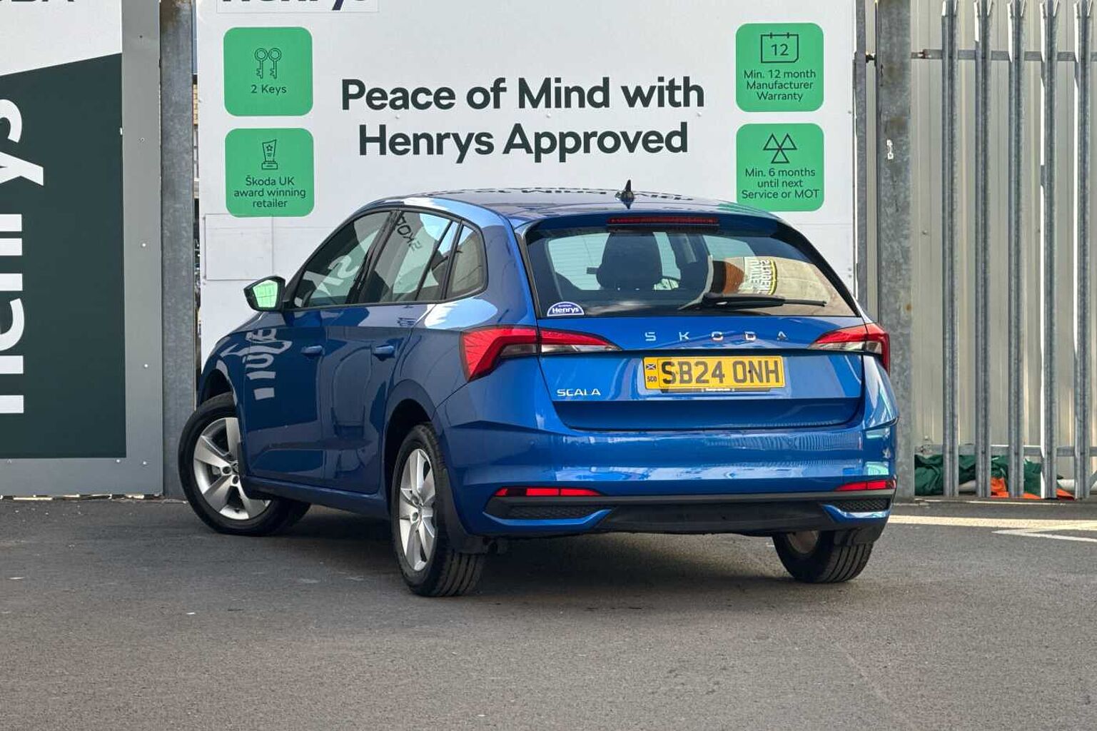 SKODA Scala 1.0 TSI (116ps) SE Auto/DSG Hatchback *LEZ Compliant*
