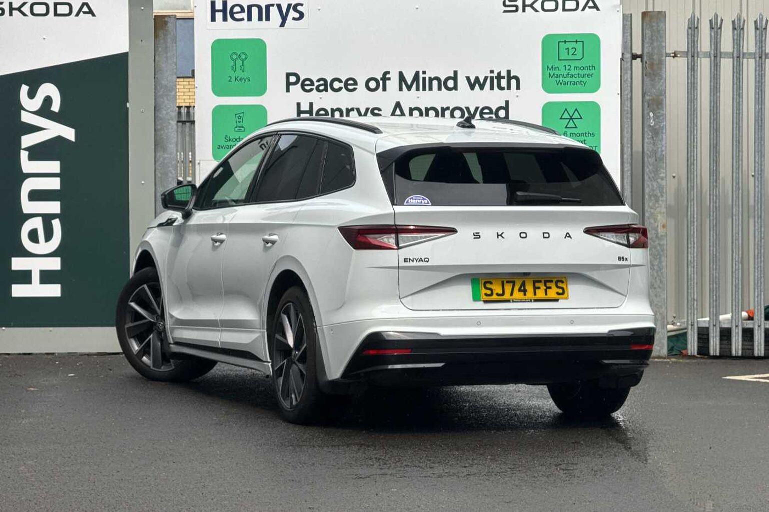 SKODA Enyaq 85x (286ps) Sportline Plus 82kWh BEV 4x4 Auto SUV *LEZ Compliant*